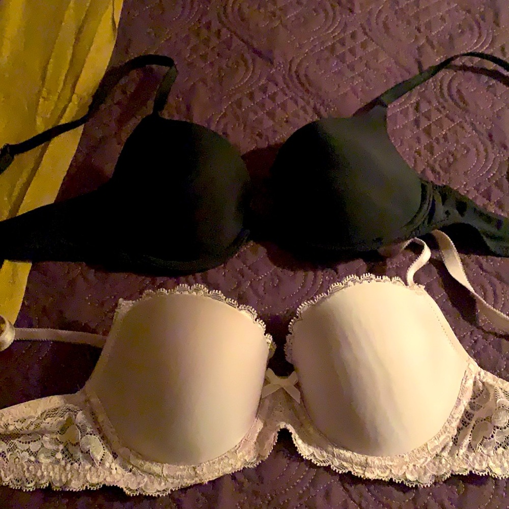 Two bras